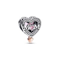 Charm Pandora Donna Pandora Moments in Lega metallica Zirconia 782653C01 - 782653C01